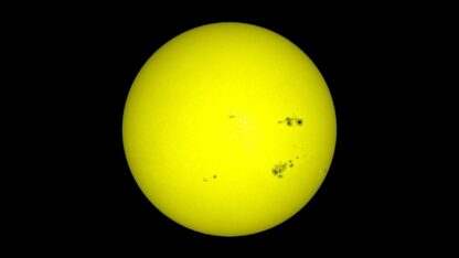 Sternchen oder Sonnenfleck (Kamera) – Bild 5